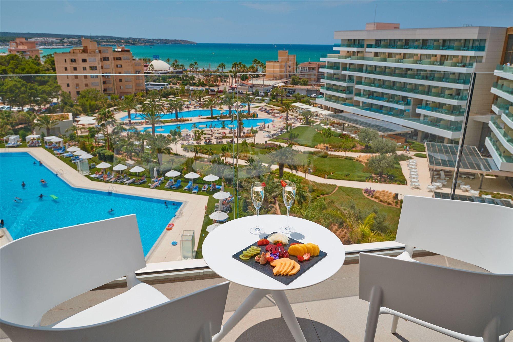 Hipotels Playa De Palma Palace&Spa (Adults Only) Екстериор снимка View from a room at the hotel