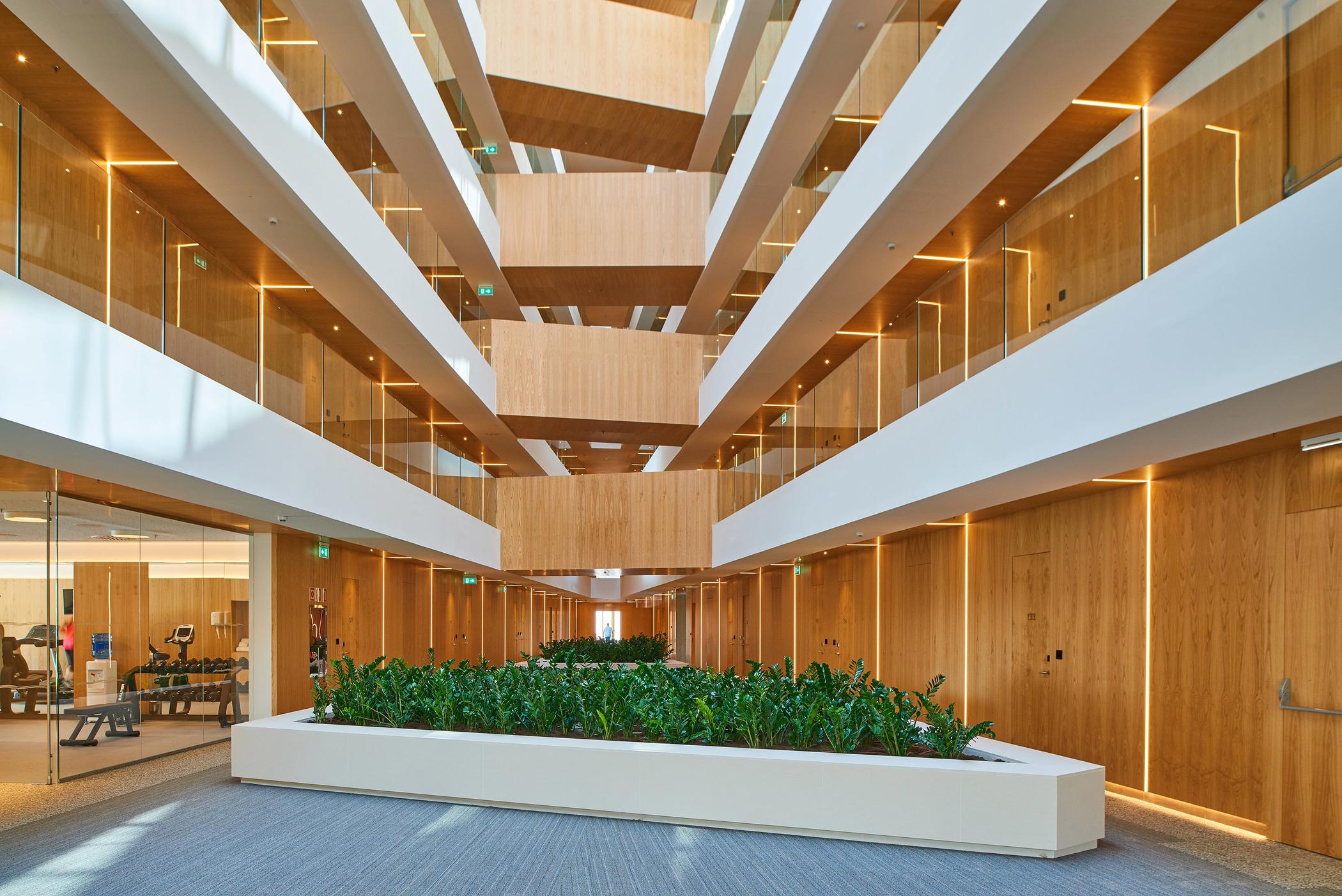 Hipotels Playa De Palma Palace&Spa (Adults Only) Екстериор снимка The atrium of the new building