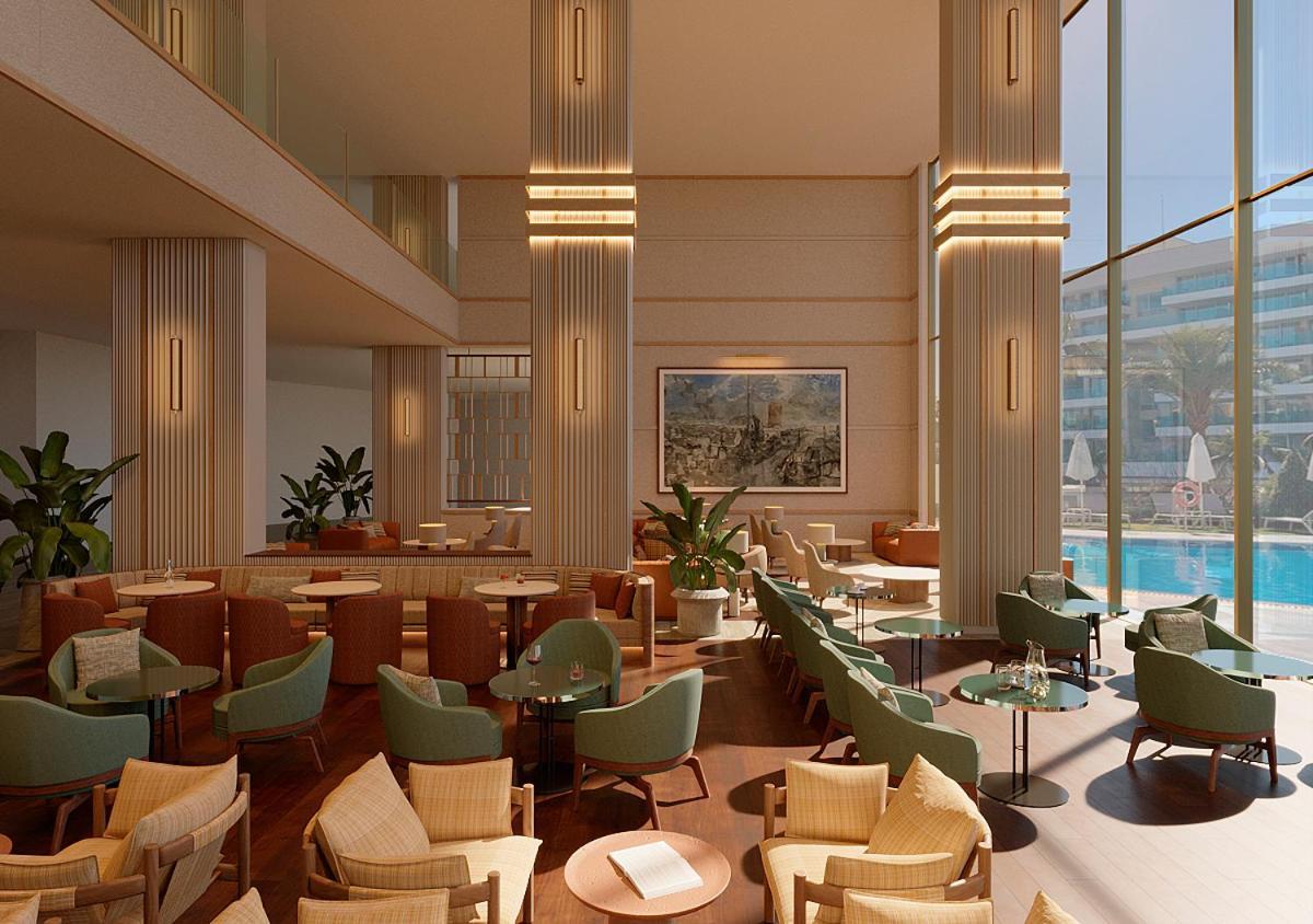 Hipotels Playa De Palma Palace&Spa (Adults Only) Екстериор снимка The interior of the lounge